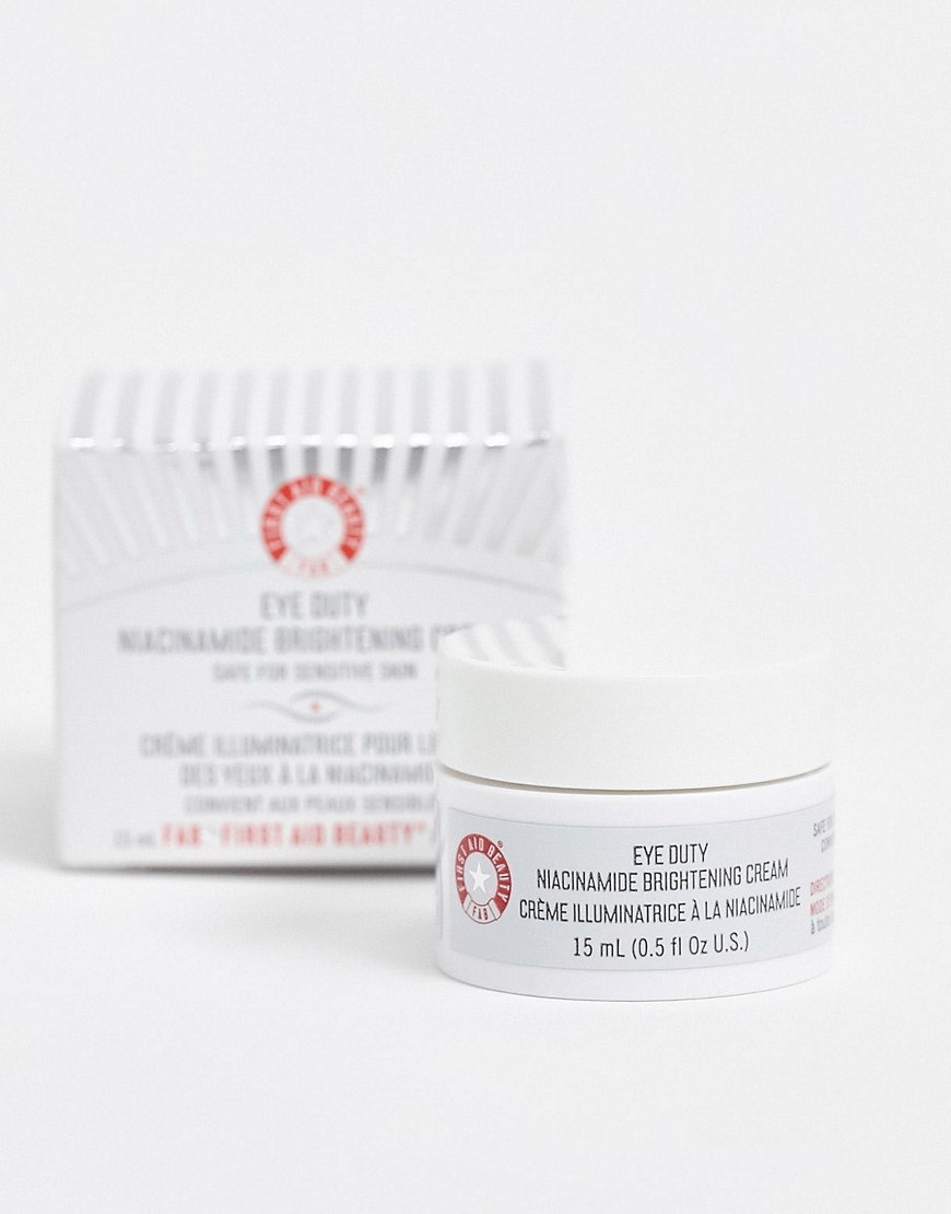 First Aid - Beauty Eye Duty - Niacinamide Brightening Cream - Verhelderende oogcrème 0,5 oz-Zonder kleur