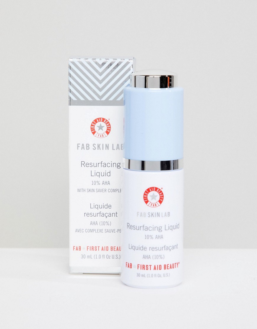 First Aid - Beauty FAB Skin Lab - Resurfacing vloeibare crème met 10% AHA-Zonder kleur