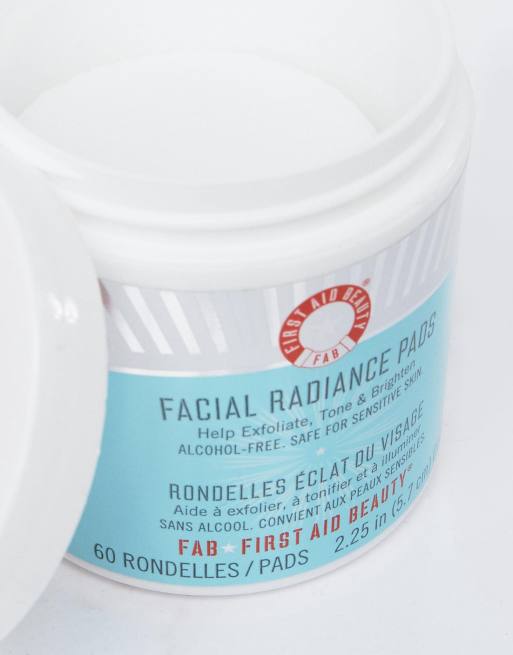 Facial radiance outlet pads