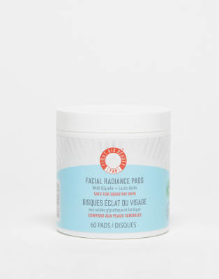 First Aid Beauty First Aid Beauty Facial Radiance Pads with Glycolic + Lactic Acids 60 Pads-No colour