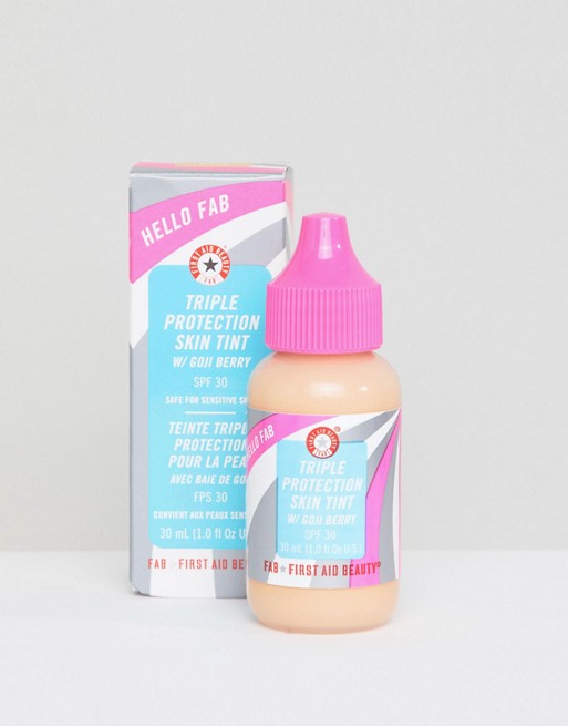 First Aid Beauty Goji Berry Skin Tint Protection Fluid SPF 30 (Fair)