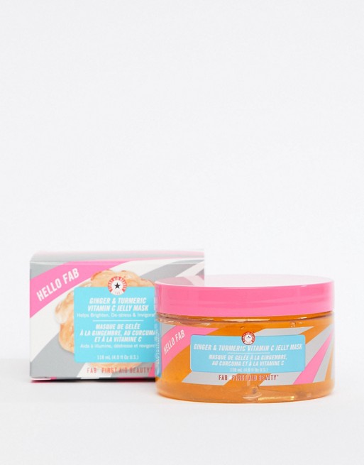 First Aid Beauty Hello FAB Ginger Tumeric Mask - 4oz