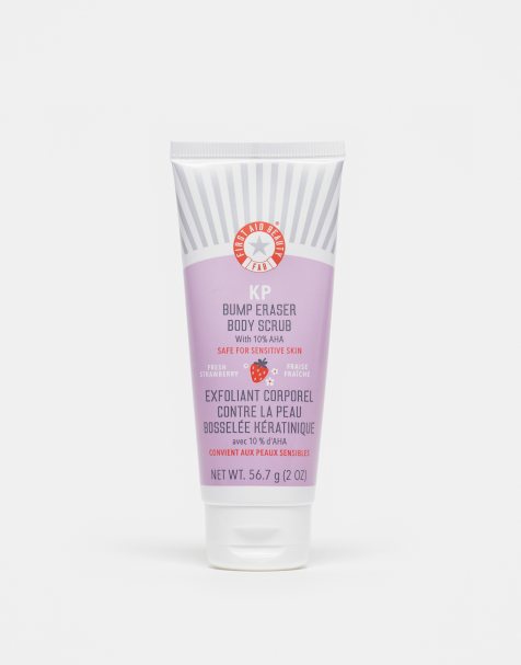 First Aid Beauty KP Bump Eraser Body Scrub 10% AHA Fresh Strawberry 56g - view 1
