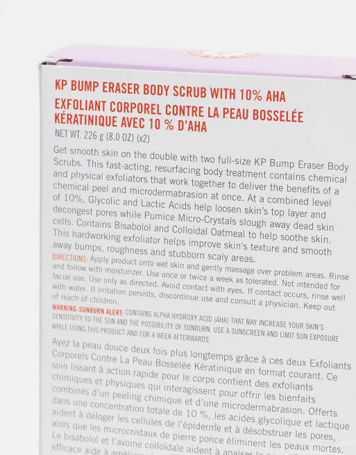 First Aid Beauty - KP Bump Eraser Body Scrub-duo med 10% AHA (spar 30%), 4 af 4