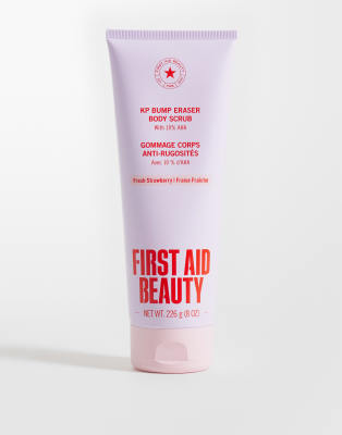 First Aid Beauty Kp Bump Eraser Body Scrub Strawberry 226g-no Color In Transparent