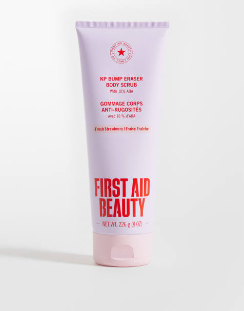 First Aid Beauty – KP Bump Eraser Body Scrub Strawberry – Kroppsskrubb 226g - view 1