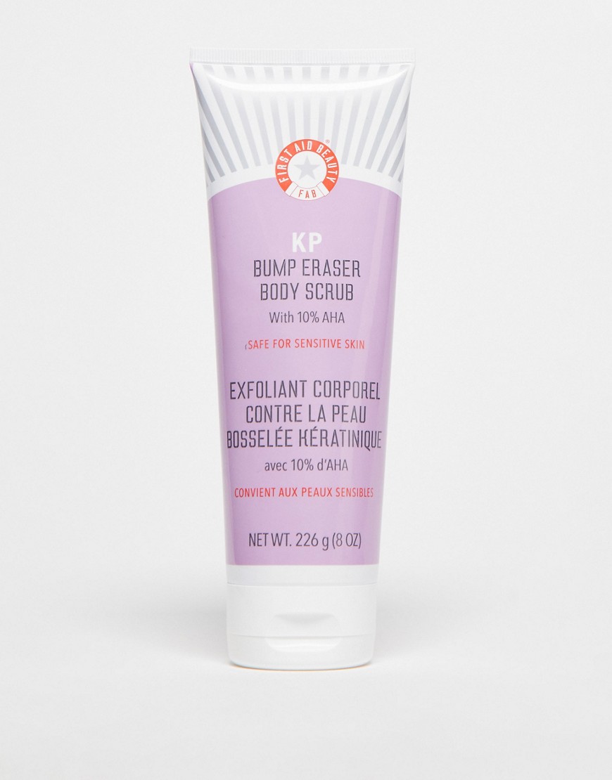 First Aid Beauty KP Bump Eraser Body Scrub with 10% AHA-Clear