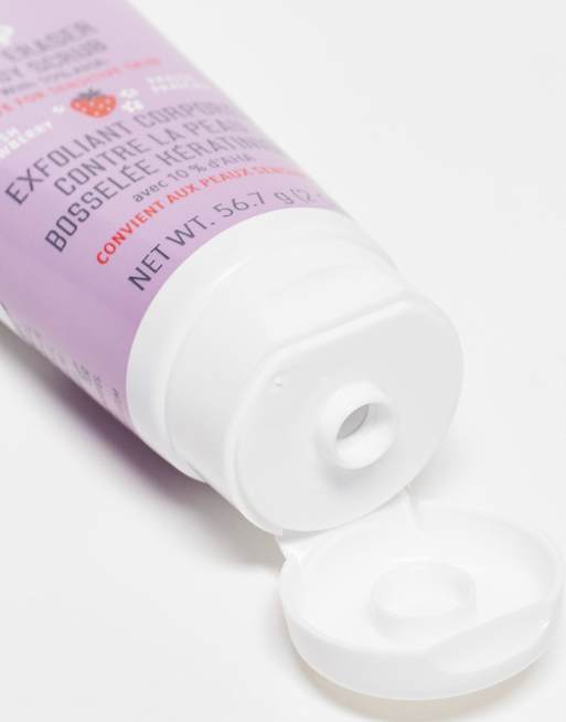 First Aid Beauty – KP Bump Eraser – Kroppsskrubb med 10 % AHA – Fresh Strawberry, 56 g, 3 av 4
