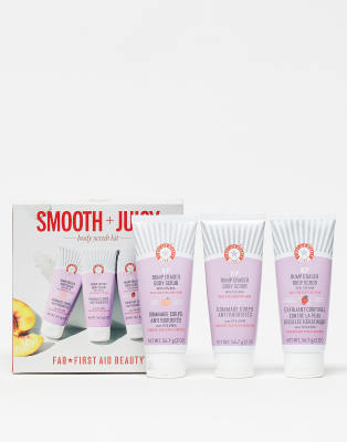 First Aid Beauty First Aid Beauty KP Bump Eraser Smooth & Juicy Scrub Kit- saving 28%-No colour