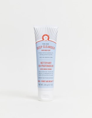 Shop First Aid Beauty Pure Skin Deep Cleanser With Red Clay 139ml-no Color