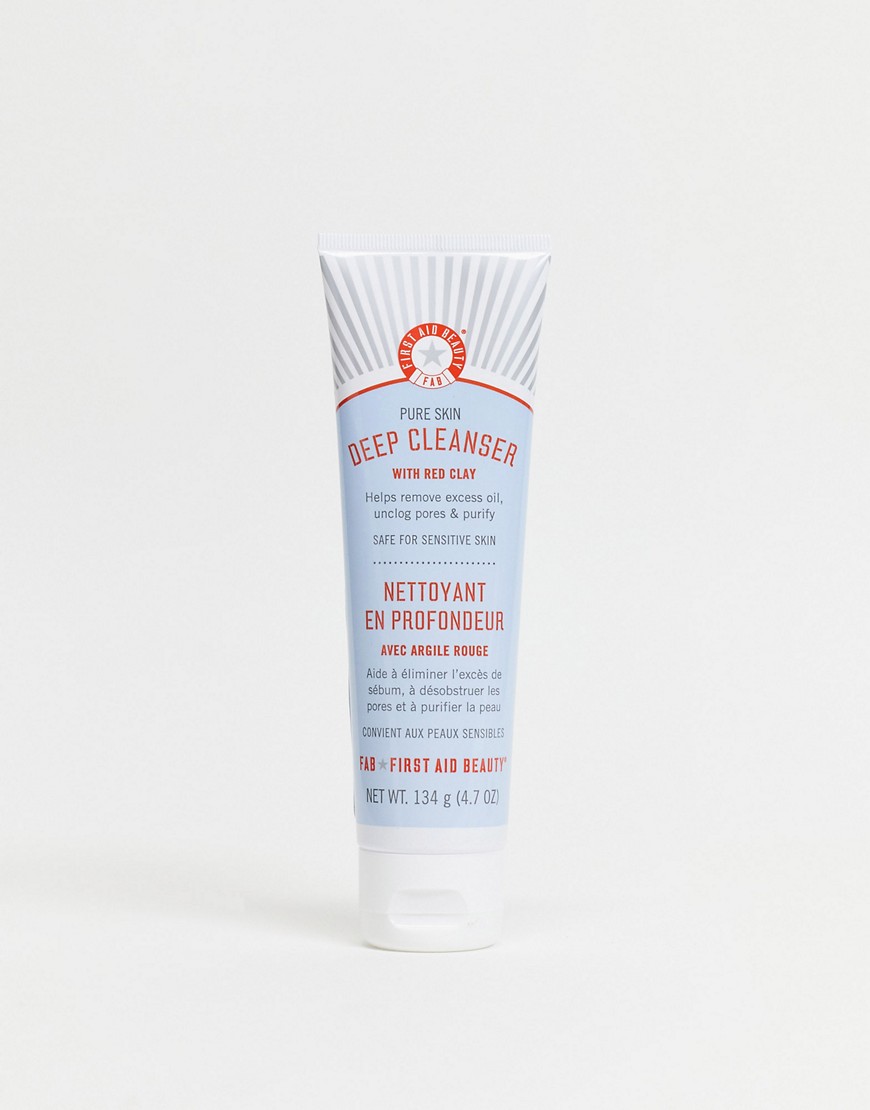 First Aid Beauty - Pure Skin - Grondige reinigingsgel met rode klei 139 ml-Geen kleur