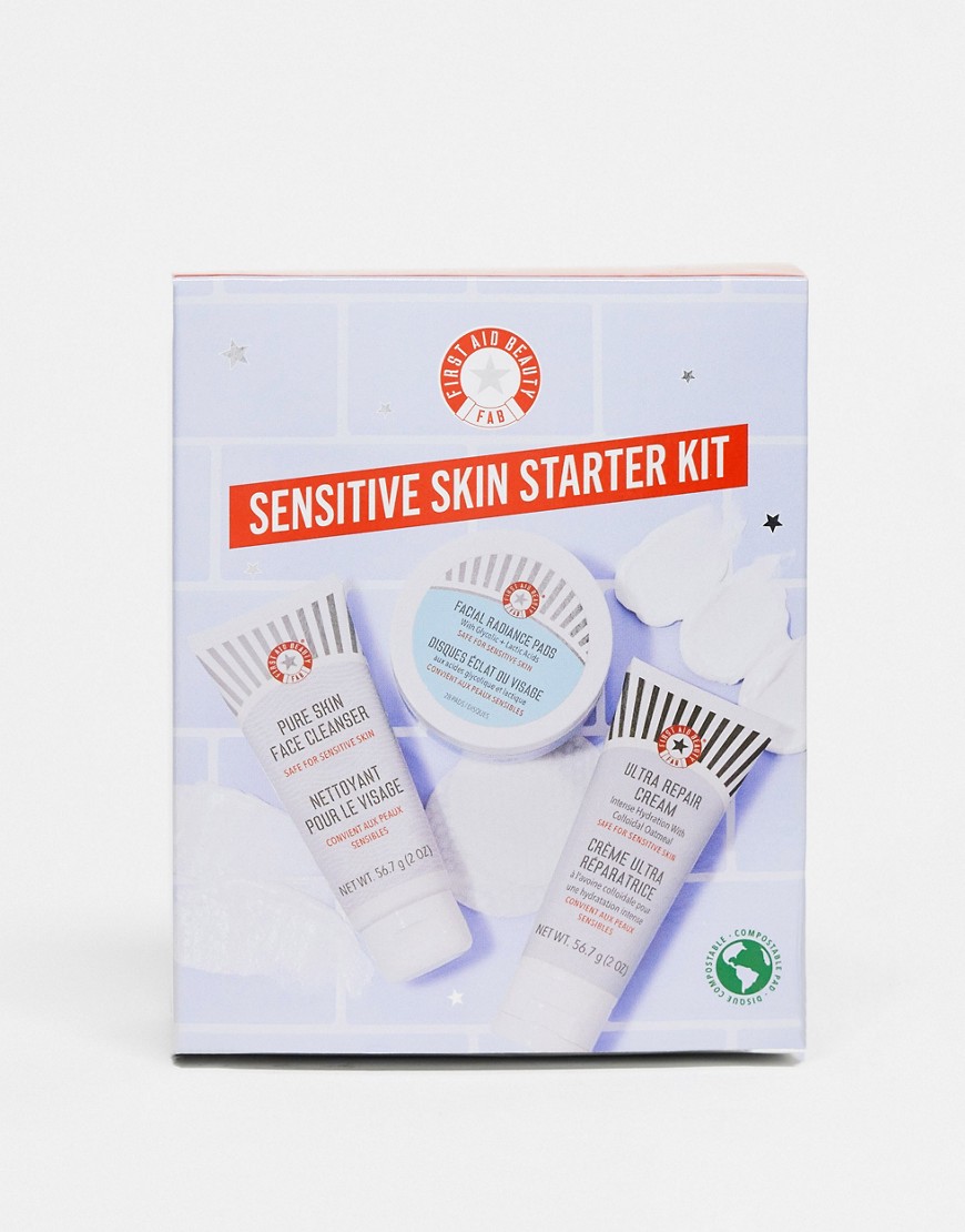 First Aid Beauty Sensitive Skin Starters Kit - 31% Saving-No colour