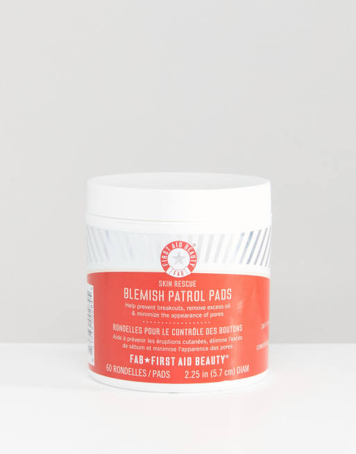 First Aid Beauty Skin Rescue Blemish Patrol Disques visage 60