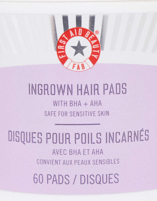 First Aid Beauty Supersize Ingrown Hair Pads with BHA & AHA 60 Pads, 2 of 4