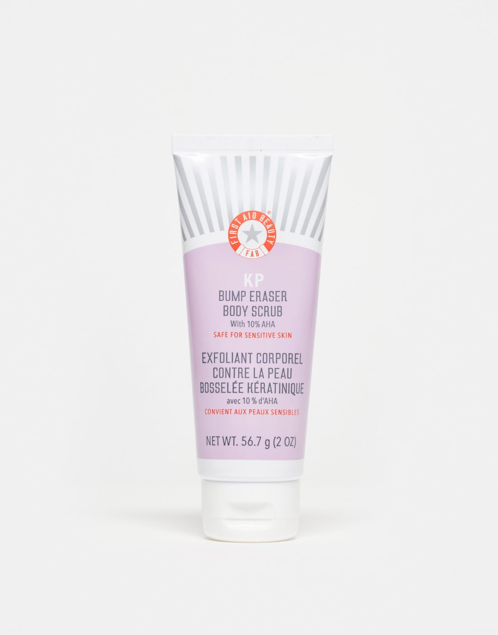 Разглаживающий скраб для тела First Aid Beauty Travel Size KP с 10% AHA, 56,7 г 