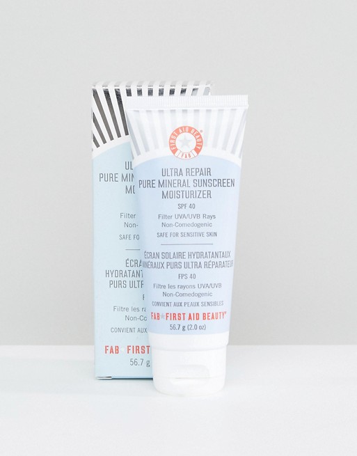 First Aid Beauty Ultra Repair Pure Mineral Sunscreen Moisturizer SPF 40