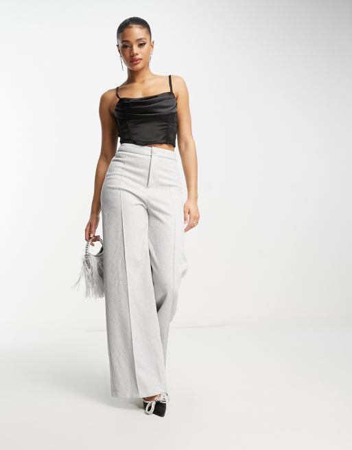 First Distraction the label built in corset top in black | ASOS
