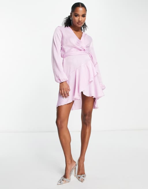 Asos petite outlet wrap dress