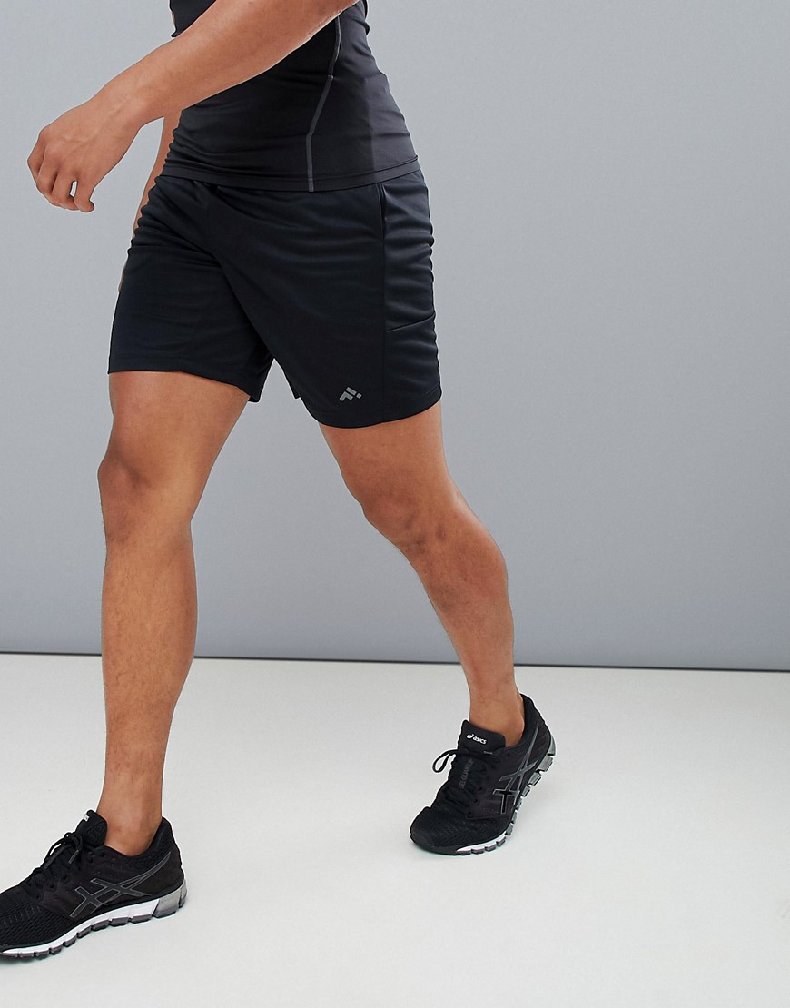 FIRST running training shorts in black