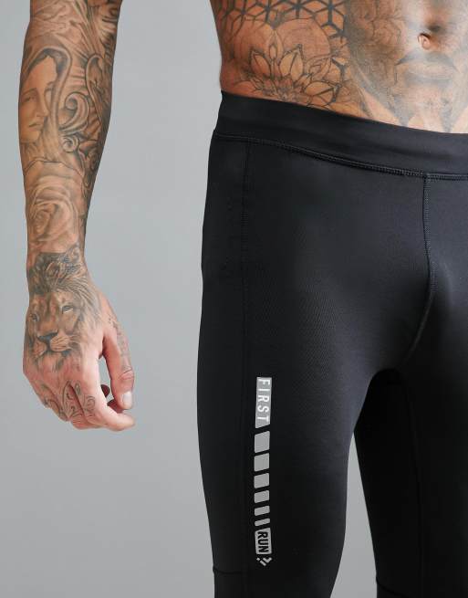 Seamless running tights