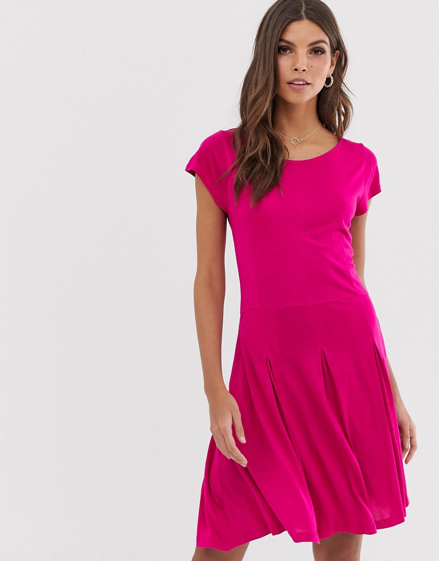 Fit & Flare kjole fra French Connection-Pink