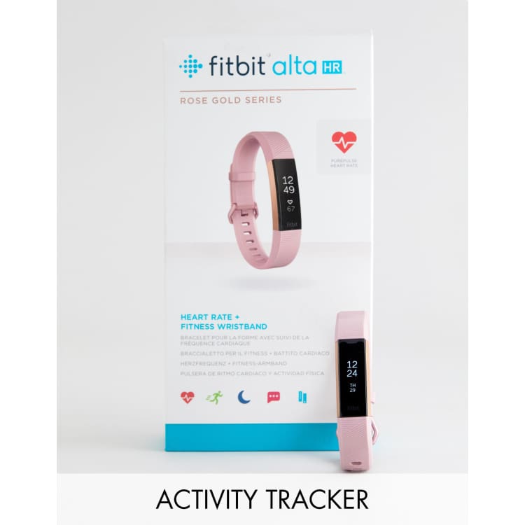 Fitbit alt HR. small size ローズゴールドフィットビット