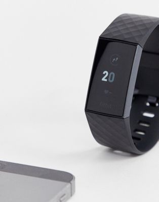Fitbit Charge 3 smart watch in black | ASOS