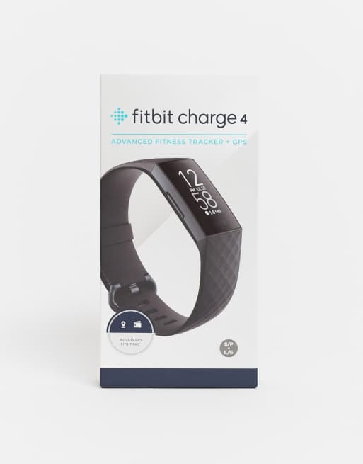 Fitbit - Charge 4 - Orologio smartwatch nero, 3 di 4