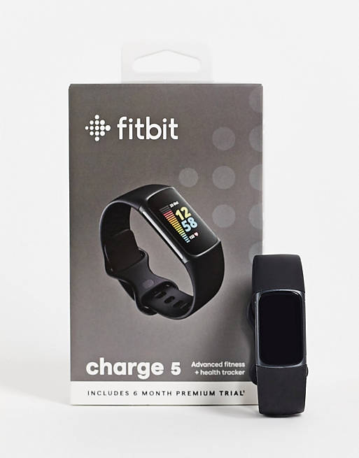 Fitbit Charge 5 smart watch in black