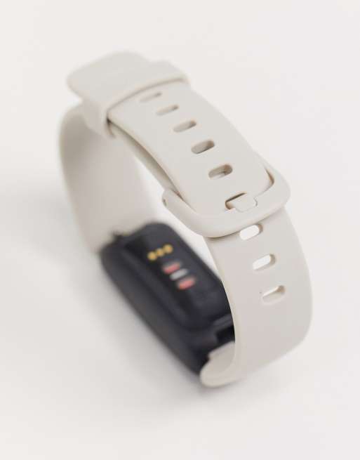 Fitbit inspire 2 smart watch in white, 3 of 4
