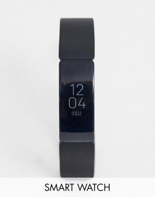 Fitbit Inspire HR smart watch in black 