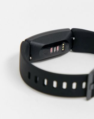 fitbit inspire hr smart watch in black