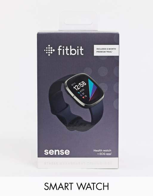 Fitbit Sense unisex smart watch in grey | ASOS