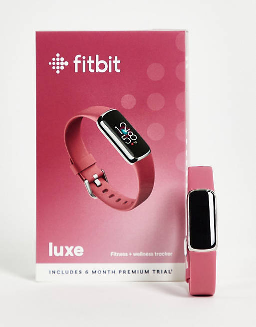 Fitbit unisex luxe activity tracker in pink