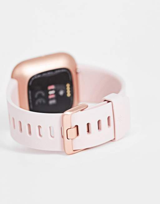 Fitbit versa 2025 2 pink strap