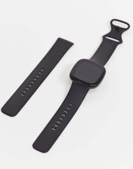 Fitbit - Versa 3 - Orologio smartwatch nero, 2 di 4