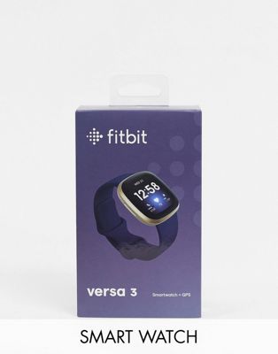 Fitbit Versa 3 smart watch in navy - ASOS Price Checker