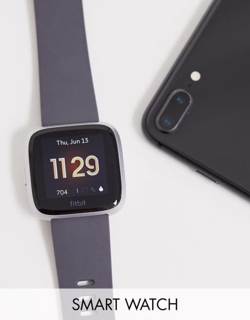 Fitbit charcoal hot sale versa