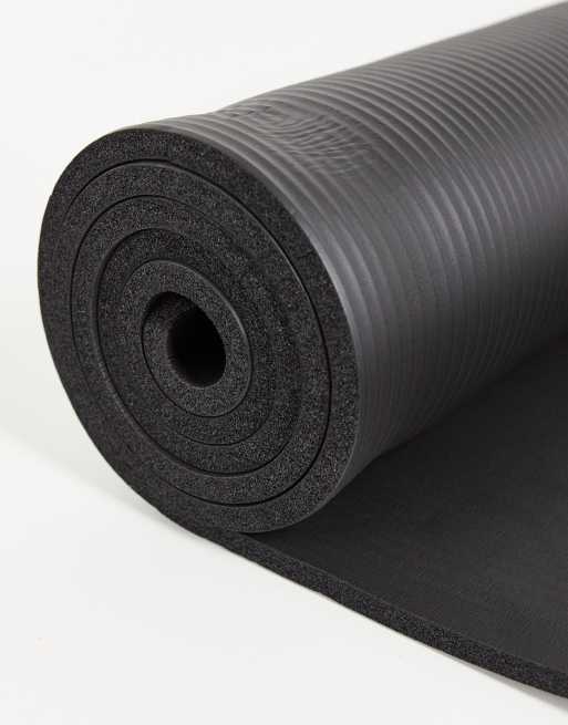 Fithut 10mm gym workout mat in black ASOS