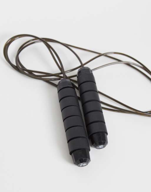 FitHut - Corda per saltare da 2,8m, colore nero