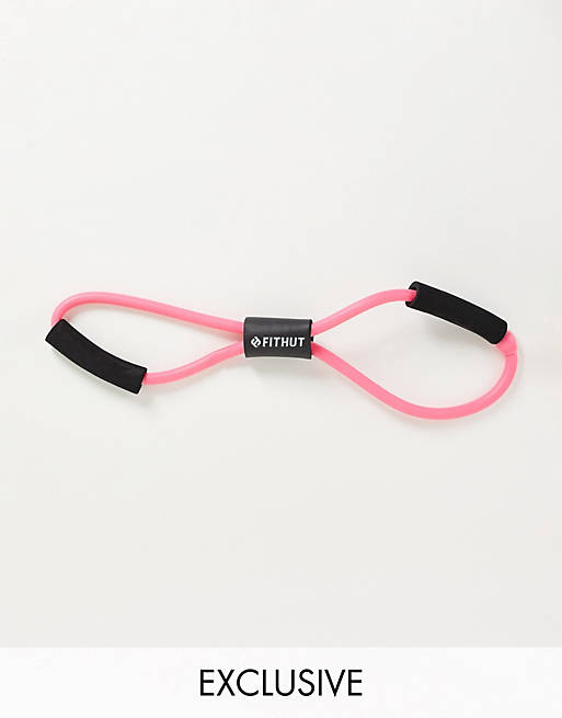 FITHUT figure of 8 resistance band in pink