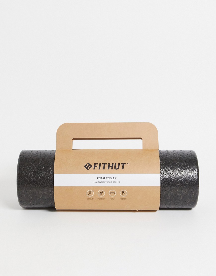 FitHut foam roller in black