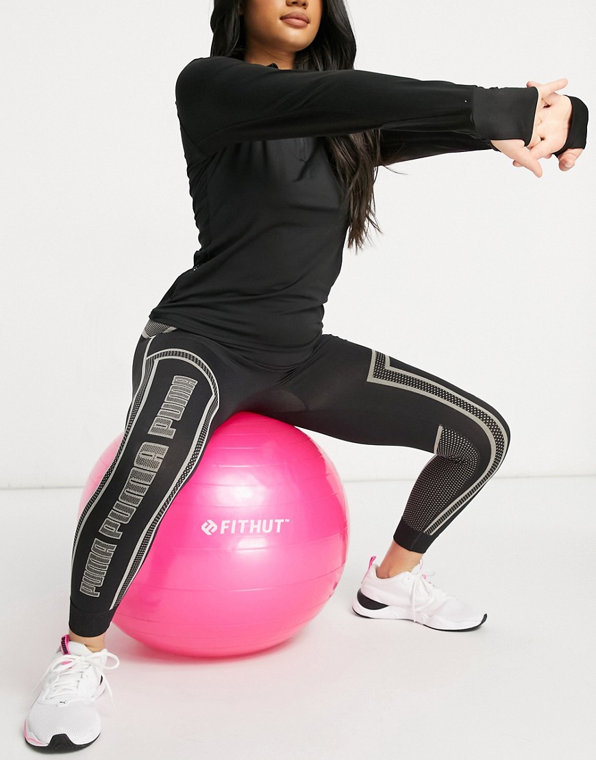 Fithut Gym Ball And Hand Pump In Pink
