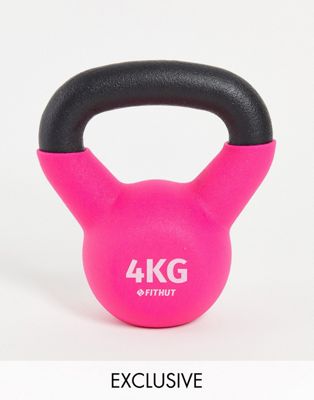 FitHut kettle bells 4kg in pink