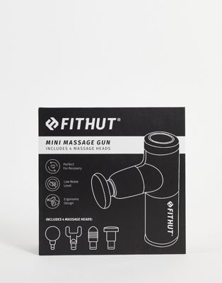 Fithut mini massager plus carry case in black