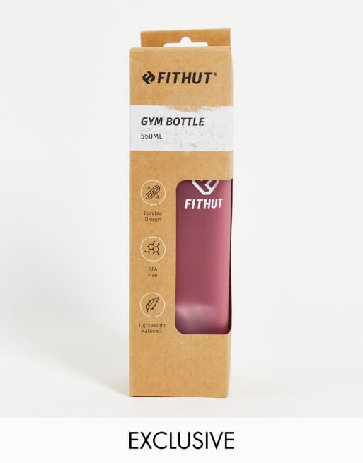 FitHut – Rosa vattenflaska