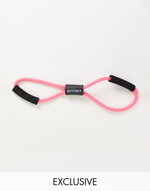 FitHut - Weerstandsband in de vorm van een 8 in roze