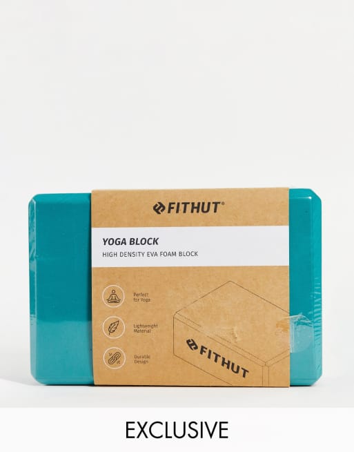 FitHut – Yoga-Block in Blaugrün