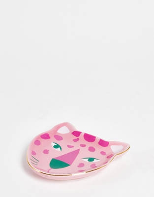 Fizz Creations Fizz Creations leopard trinket tray-Multi