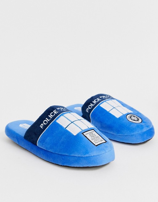 Fizz Dr Who Tardis slippers